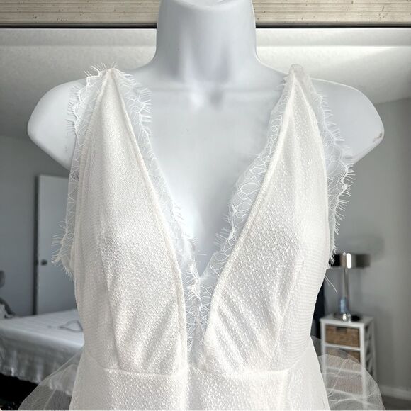 Fashion sexy sling long dress split dress Size S - Picture 3 of 8